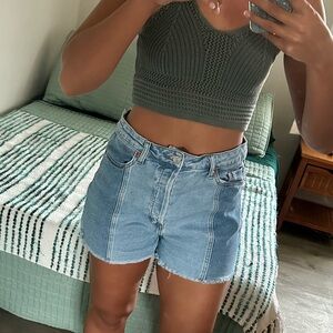 S.O.N.G. Perfect Ultra High Rise Jean Shorts